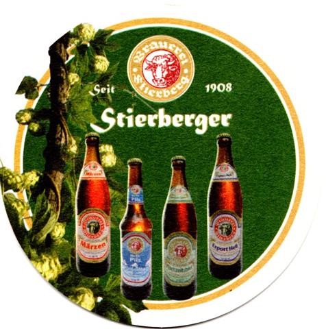 obertaufkirchen m-by stierberger rund 1b (215-seit 1908-4 flaschen)